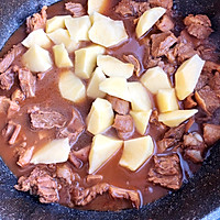 红烧驴肉炖土豆的做法图解6