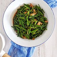 韭薹炒肉的做法图解4