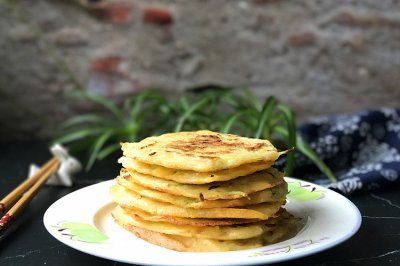 萝卜丝杂粮饼