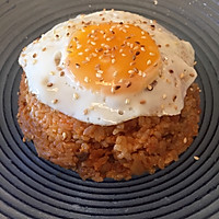 辣白菜肥牛炒饭的做法图解6