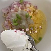 营养辅食-彩椒洋葱虾饼的做法图解5