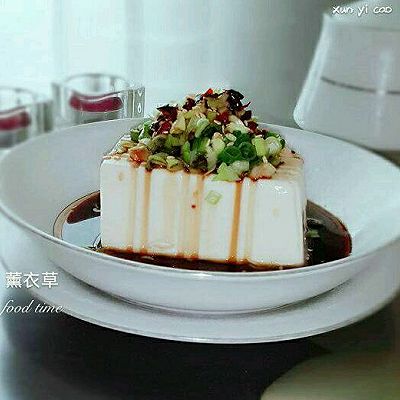 小葱拌豆腐