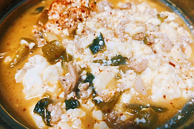 云南菜～酸菜豆花