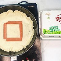 为一天充电的五分钟早餐——火腿鸡蛋酥饼的做法图解4
