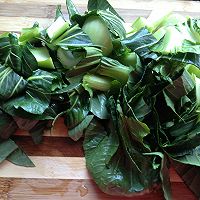 青菜炒年糕的做法图解3