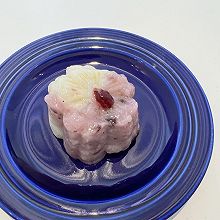 #丘比小能手料理课堂#蓝莓山药糕