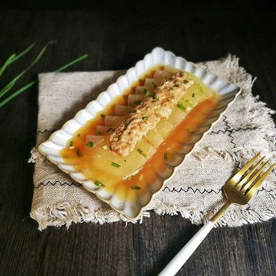 肉沫蒸冬瓜