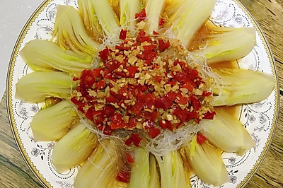 蒜蓉粉丝娃娃菜