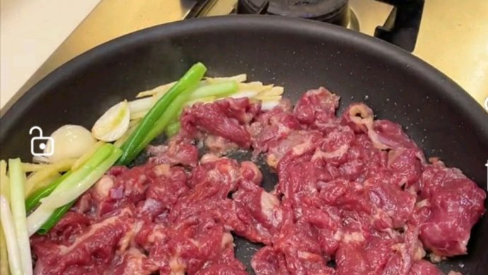 姜葱炒牛肉