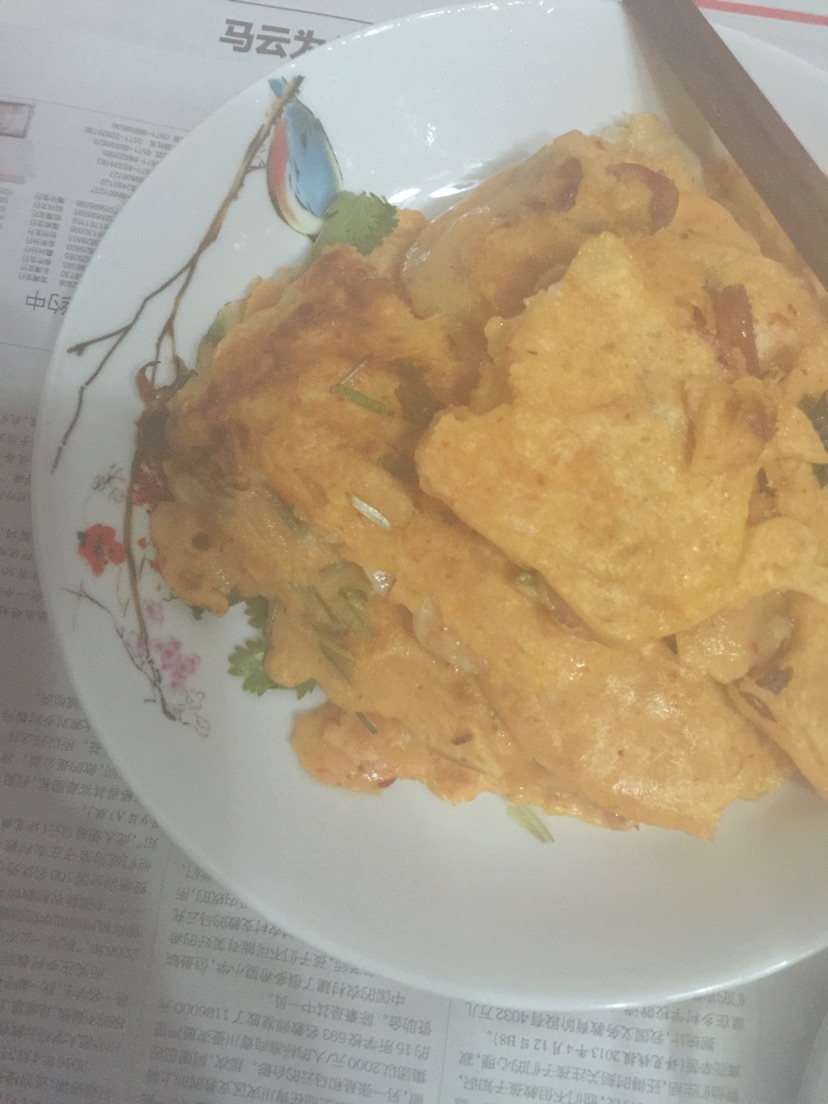 快手早餐之泡菜饼的做法图解1