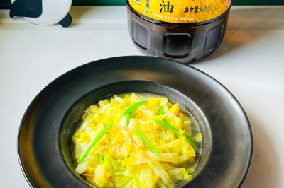 虾皮炒娃娃菜