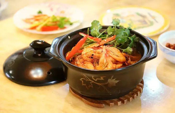 陶煲王砂锅焖虾
