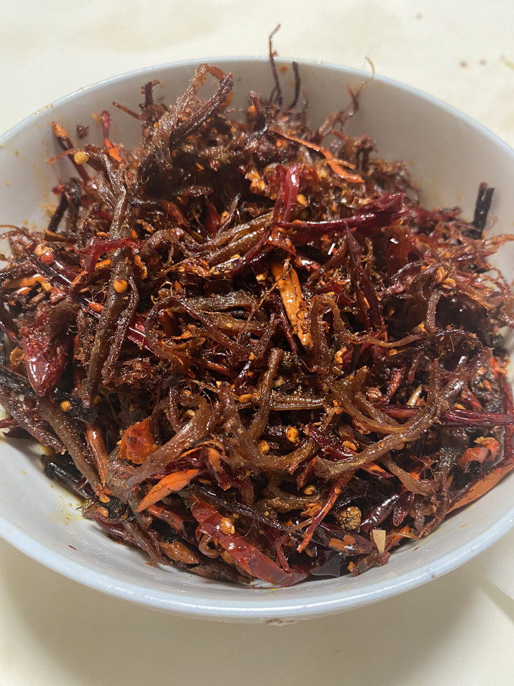 麻辣牛肉丝的做法
