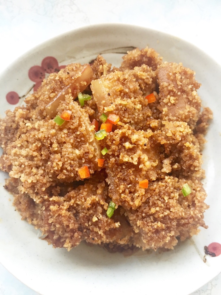 酱香粉蒸肉（简易版）的做法图解9
