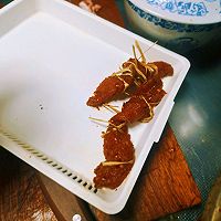 云南孔雀宴～小锤手撕干巴（傣味香茅草）的做法图解7
