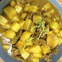 咖喱土豆炖牛肉的做法图解8