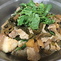 客家咸菜菜脯焖肉的做法图解5