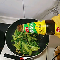 蒜香耗油油麦菜的做法图解5