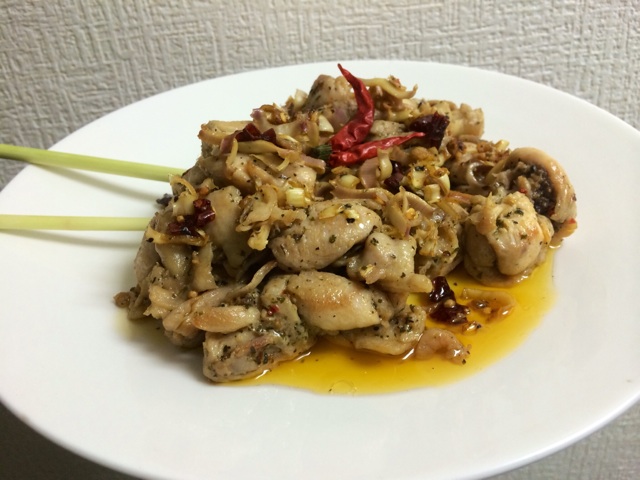 香茅罗勒鸡