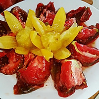 糖拌西红柿的做法图解3