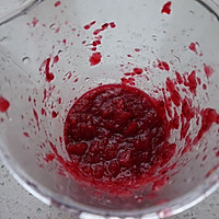 蔓越莓爆浆饭团#莓汁莓味#的做法图解2