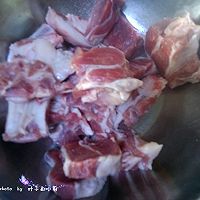 萝卜炖羊肉汤-冬季暖身的做法图解2