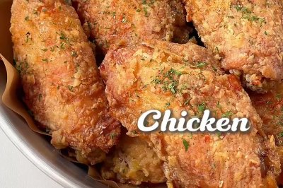 空气炸锅椒盐鸡翅