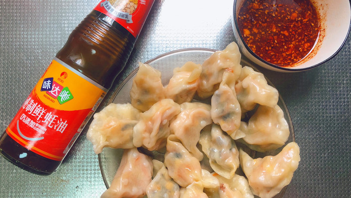 虾仁鲜蔬蒸饺