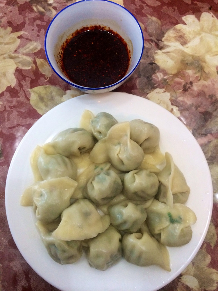 沙葱饺子的做法
