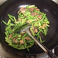蒜薹炒肉的做法图解5