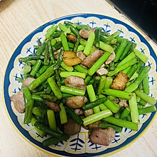 蒜苔炒肉