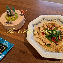 炝拌腐竹，下酒好菜