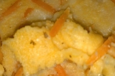 玉米面胡萝卜饼