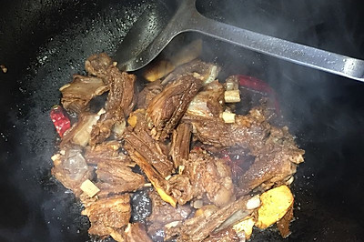 烧羊排