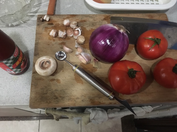 芝士火腿煎蘑菇的做法图解3