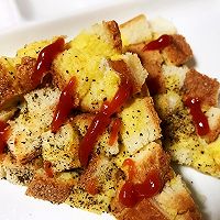 面包丁鸡蛋饼的做法图解4