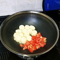 番茄针菇豆腐的做法图解3