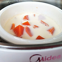 木瓜红枣炖奶的做法图解6