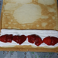 草莓奶油蛋糕卷的做法图解14