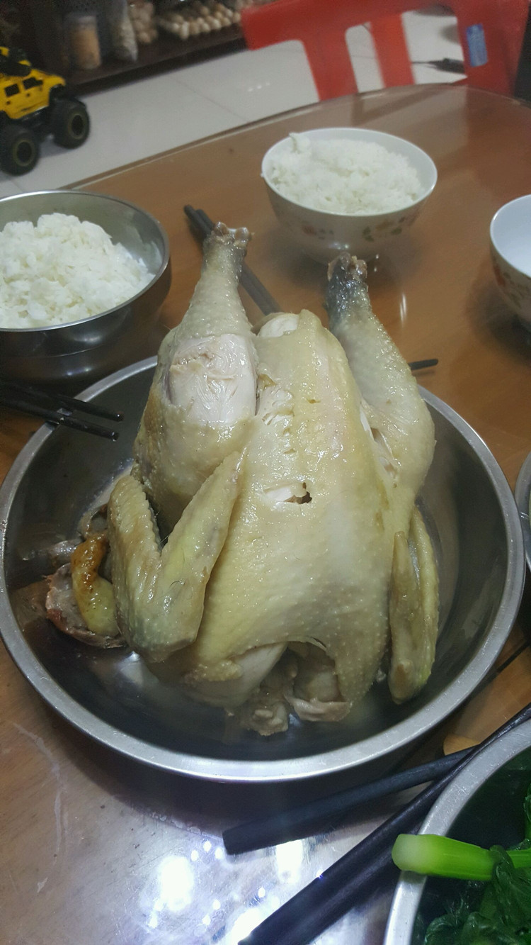 懒人电饭锅盐焗鸡的做法