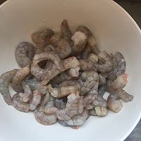 快手菜荷兰花炒虾仁的做法图解2