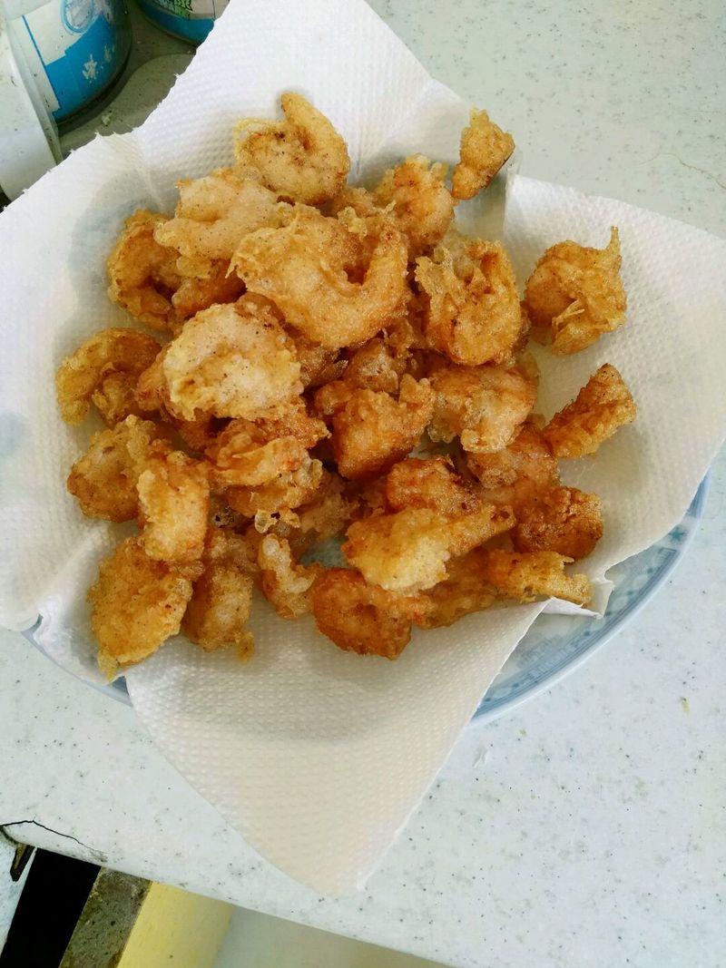 Fried shrimps