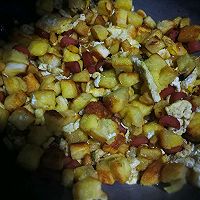 炒馒头丁的做法图解16