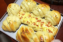 火腿烤包#人人能开小吃店#的做法