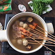 好吃不上火松露鸡串串锅