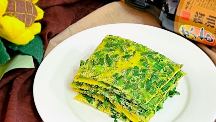 韭菜鸡蛋饼