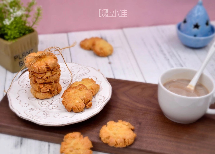 快手小零食——花生酱香酥饼的做法