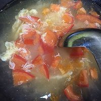 番茄蛋花汤的做法图解5