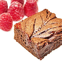 【曼步厨房】覆盆子巧克力布朗尼的做法图解13