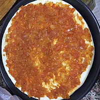 哈尔滨红肠培根肉披萨的做法图解1
